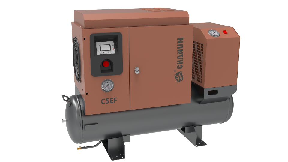 螺桿空壓機壓力低的原因及解決方法