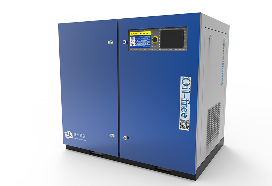 水潤(rùn)滑無(wú)油螺桿壓縮機(jī)